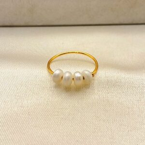 Anillo luz perla