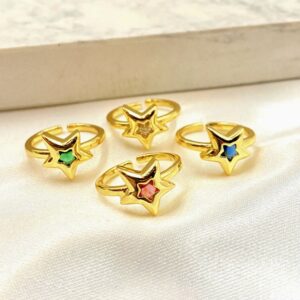 Anillo estrella mística