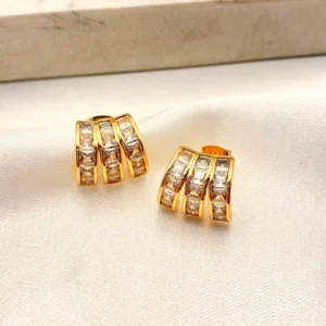 Aretes destello triple