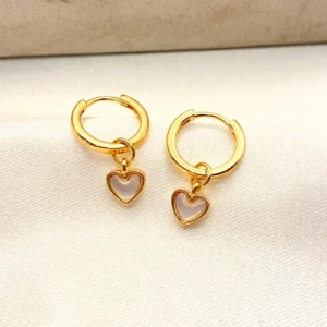 Aretes susurro de amor