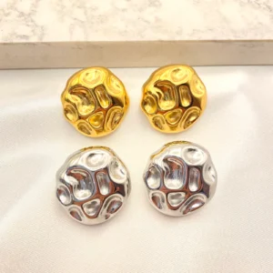 Aretes eclipse metálico