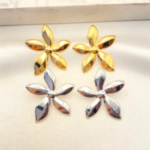 Aretes jardín de brillos