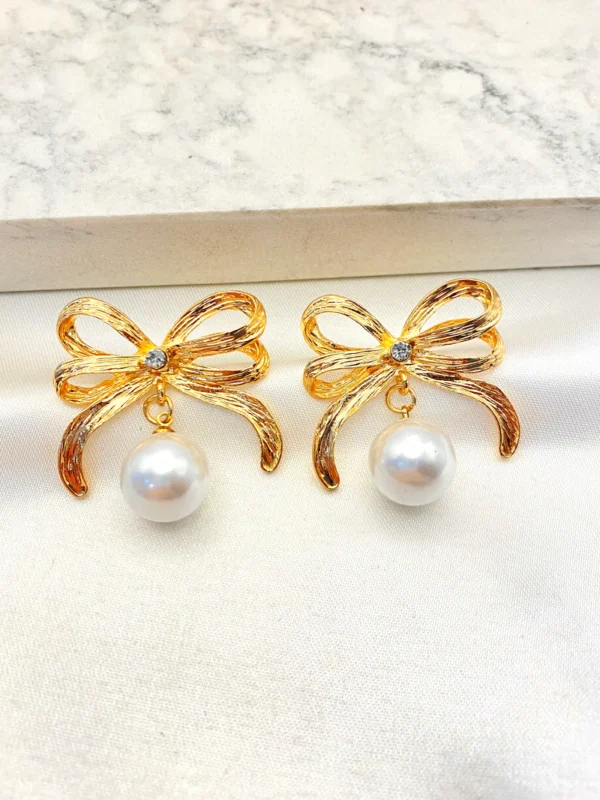 Aretes encanto de perla