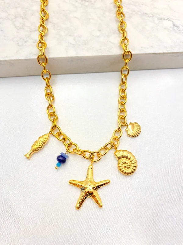Collar dijes brisa marina