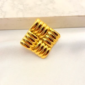 Anillo duna dorada