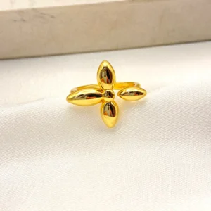 Anillo flor zen
