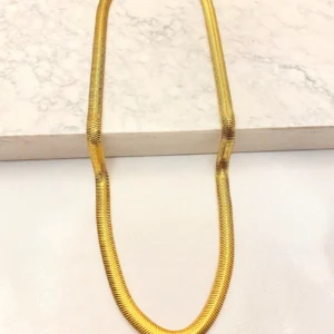 Collar Serpentina dorada