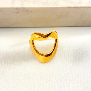 Anillo latido dorado
